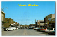 c1950s Citizens Bank Business Section Havre Montana MT Vintage Unposted Postcard picture
