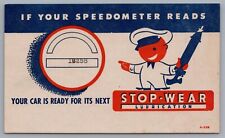 Stop-Wear Reminder Auto Service Station Molalla Oregon Advertising Postcard picture