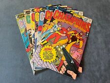 Champions #1-6 Eclipse 1986 Comic Lot of 7 Complete Series Carol Lay Cover VF+ picture