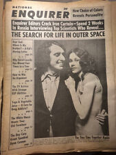 NATIONAL ENQUIRER TABLOID NEWSPAPER Aug 20 '72 TINY TIM/MISS VICKY picture