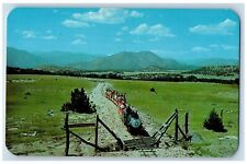 Denver Colorado Postcard Royal Gorge Scenic Railway Field c1960 Vintage Antique picture