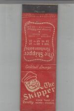 Matchbook Cover The Skipper Restaurant New York, NY picture