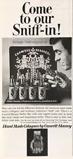 1967 Caswell Massey PRINT AD Snifter Bar Intro Vintage Cologne PROMO picture