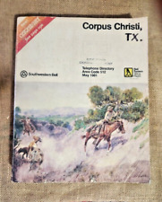 Corpus Christi Texas 1981 Phone Book - White & Yellow Pages picture