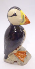 Vintage English Pie Bird Vent ** PUFFIN on Rock ** made in ENGLAND picture