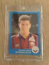 Rare Original panini sticker n*62 Zidane Rookie Bordeaux 96  recovery picture