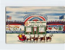 Postcard Santa Claus House North Pole Alaska USA picture