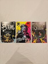 THE 39 SCREAMS #1 #2 #3- HORROR Comic Book 1986 Thunder Baas picture