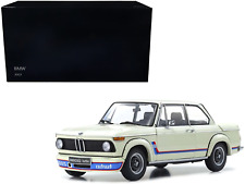 BMW 2002 Turbo White with Red and Blue Stripes 1/18 Diecast Model Car picture