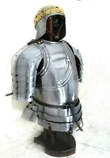 X-Mas Medieval Fully Wearable Gothic Suit Of Armor Knight Costume Cuirass gift picture