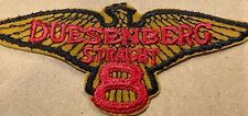 Vintage Duesenberg Straight 8 Hat or Jacket Patch 5” Gone When Gone picture