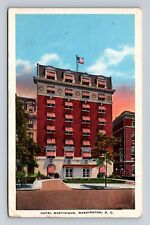 Washington DC, Hotel Martinique, Advertising, Antique, Vintage c1942 Postcard picture