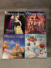 Disney twenty-three D23 Magazine, Lot of 4 from 2016 Great Condition picture