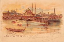 CPA TURKEY SALUTE OF CONSTANTINOPLE STAMBOUL CUSTOMS picture