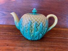 Majolica Pineapple Teapot, C 1800's, Great  picture