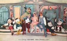 Walt Disney's Toy Shop Ice Capades of 1950 Donna Atwood Bobby Specht Postcard picture