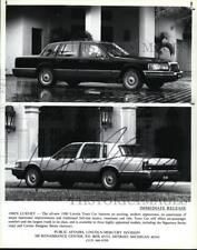 1989 Press Photo The 1990 Lincoln Town Car Signature and Cartier Designer Series picture