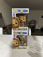 Funko POP The Cowardly Lion #1515 Common & Chase Lot Of 2 picture