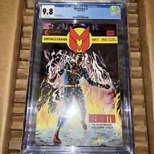 Miracleman # 1 CGC 9.8 White Eclipse 1985 1st issue in Series Alan Moore story picture