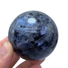 370 Grams Great Quality Larvikite Bluish Grey Sphere, Larvikite Sphere picture