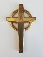 Exquisite solid brass St. John's cross, wall Hanging  picture