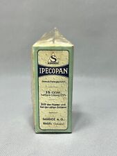 1930' Sandoz Antique Pharmacy Apothecary Ipecopan 15cc.NOS Sealed Albert Hofmann picture