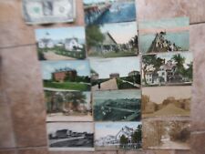 13 Scarce 1902 Antique Cape Cod, Mass. Post Cards, Hyannis, Falmouth, Oak Bluffs picture