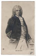 Johann Sebastian BACH Great Germany COMPOSER Antique Russian Postcard Old picture