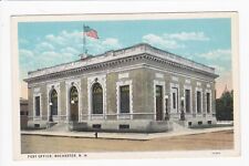 Post Office In Lawrence Massachusetts White Border Postcard picture