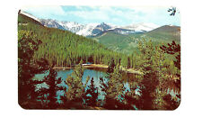 Echo Lake Denver Mountain Parks CO Postcard Mt Evans c1950s picture