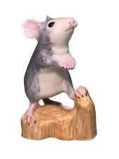 3.5” Carren Roslyn Mouse Figurine Rat Vtg 1970s picture