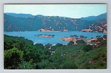 Lopez Lake CA- California, Aerial Of Arroyo Grande, Antique, Vintage Postcard picture