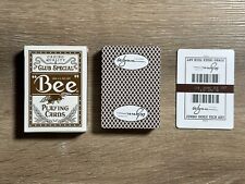 Bee Wynn Signature Brown Deck Jumbo Index Playing Cards - Used Uncut 2007 picture