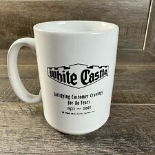 White Castle Burgers 80 yr Anniversary Coffee Mug Cup Dated 2001 picture