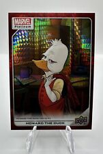2023 UD Marvel Platinum RED PRISM HOWARD THE DUCK /199 picture