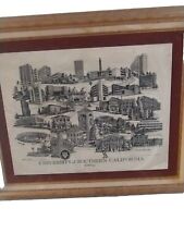 Vintage Limited Edition David Gray Marble Etching Of University Of Southern Ca picture