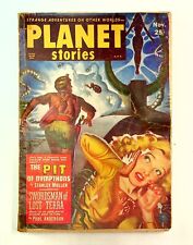 Planet Stories Pulp Nov 1951 Vol. 5 #3 FR/GD 1.5 TRIMMED Low Grade picture