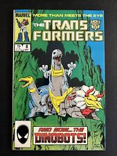 Transformers #8 - Marvel 1985 1st App. Dinobots, Slag, Grimlock, Sludge (7.0) picture