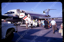 sl80  Original slide  1969 TWA Airlines Airplane 144a picture