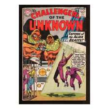 Challengers of the Unknown (1958 series) #14 in VG. DC comics [a.(tape on cover) picture