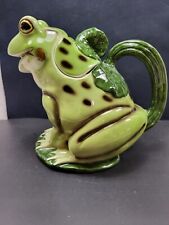 Vintage Takahashi Hand painted Ceramic Frog/Toad Teapot picture
