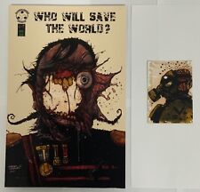 Who Will Save The World? Zombie World War 1 Graphic Novella And Trading Card picture