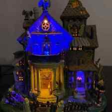 Lemax Spooky Town 13 Ghastly Lane - NIB, 2010 Lights, Sound, Ceramic Collectible picture