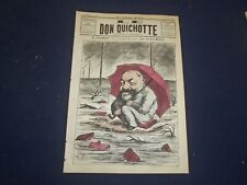 1882 FEBRUARY 10 LE DON QUICHOTTE NEWSPAPER - M. COCHERY - FRENCH - FR 3303 picture