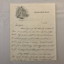 Royal York Hotel Toronto Letterhead Letter Hockey Player Detroit Red Wings Scout picture