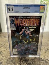 WOLVERINE #1 1988 CGC 9.8 WHITE PGS- 1st Patch. 1sr Ongoing Series. Deadpool 3?? picture