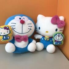 Anime Mixed set Plush lot set 2 Doraemon Sanrio Hello Kitty Size: Approx. 26cm   picture