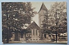 First Baptist Church, Morristown, N.J. Sepia Tone Postcard 1924 Post 3839 picture
