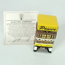 Monopoly Porcelain Electric Co. Hinged Trinket Box Collectors With Title No Box picture