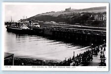 Douglas Isle of Man Postcard King Edward VII Pier c1940's Tuck Art RPPC Photo picture